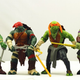 Illustration for article titled First look at the action figures of Michael Bays emTMNT/em